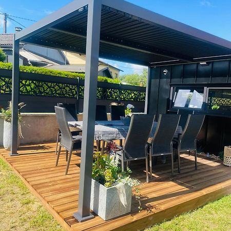 Maison Gite Chez Nounou Sauna Jacuzzi Jardin Arbore Etting Bagian luar foto
