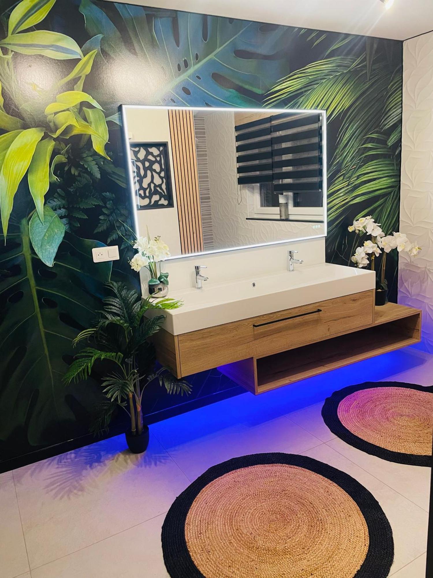 Maison Gite Chez Nounou Sauna Jacuzzi Jardin Arbore Etting Bagian luar foto